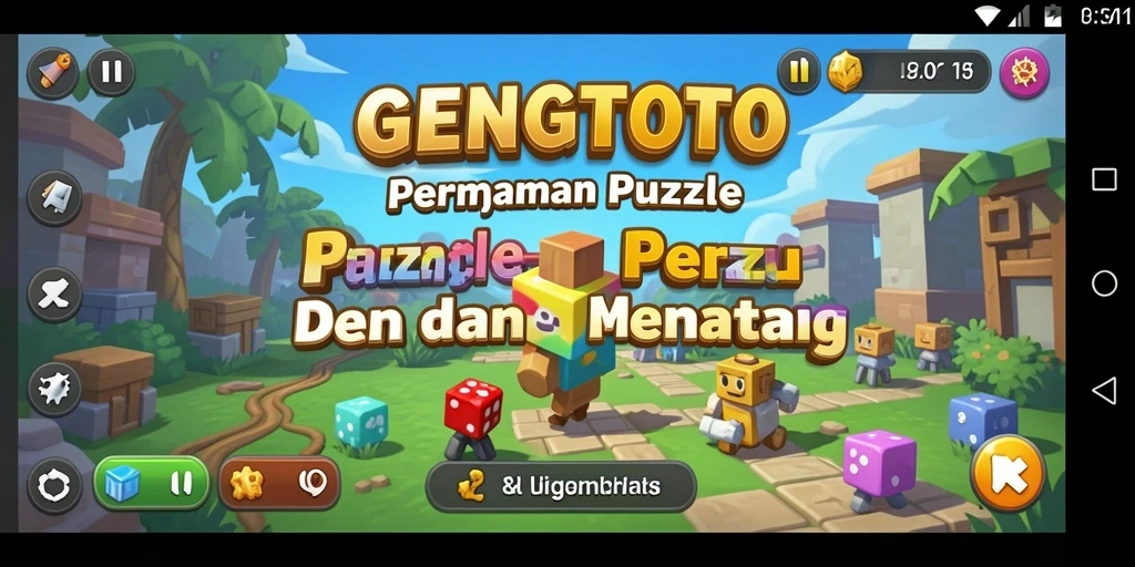 Screenshot GENGTOTO menampilkan gameplay menantang dan seru.