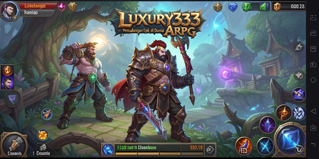 Gameplay LUXURY333 yang penuh aksi seru dan visual menakjubkan.
