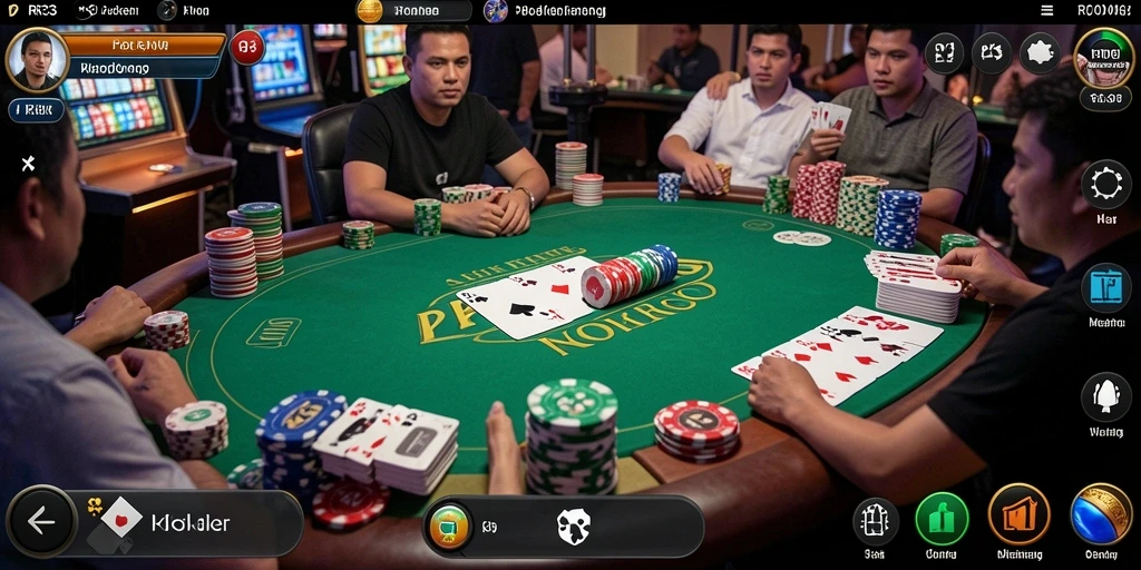 Gameplay RR33 yang menarik dengan grafis Poker yang memukau.