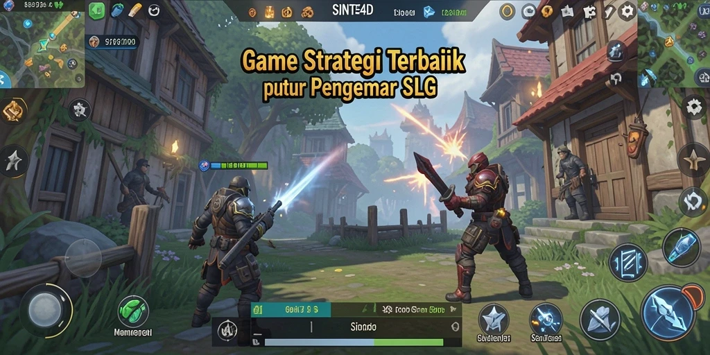 Screenshot gameplay SLG SINTE4D yang seru dan menantang.