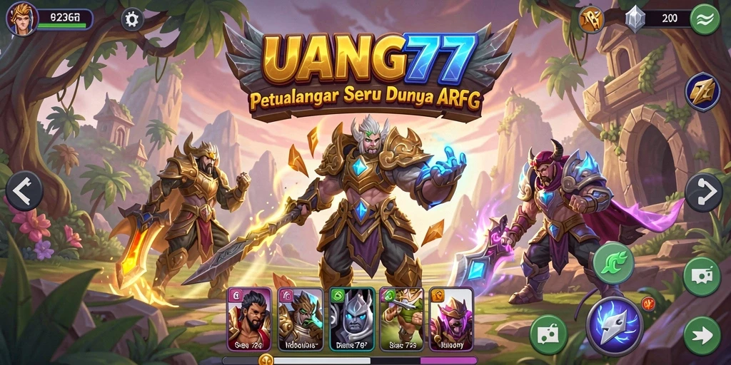 Tampilan gameplay ARPG yang menakjubkan dan penuh aksi.