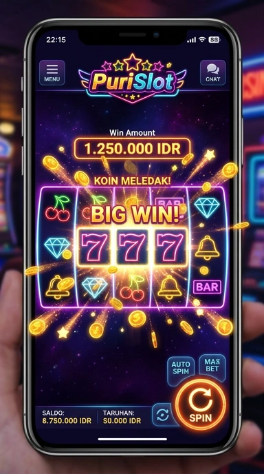 Daftar kategori aplikasi di Purislot yang beragam.